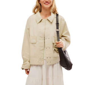 Free People We The Free Suzy Linen Jacket